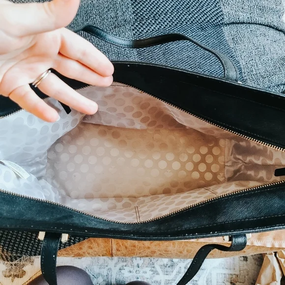 Kate Spade Cedar Street Harmony Black Leather Tote - Picture 10 of 12